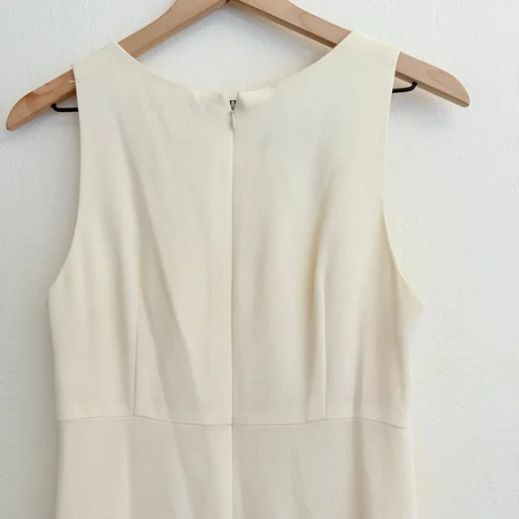 Nicole Miller Women's Cream Sleeveless Maxi Dress Size 12 - Picture 6 of 6